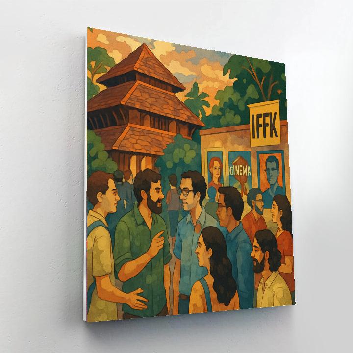 The International Film Festival Of Kerala - India Paint By Numbers Kits
