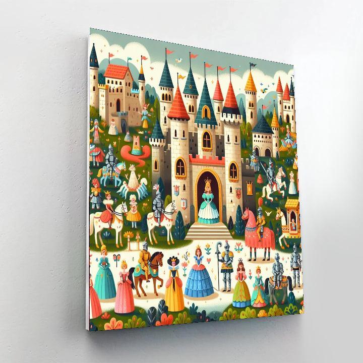 Royal Kingdom Adventure Paint By Numbers