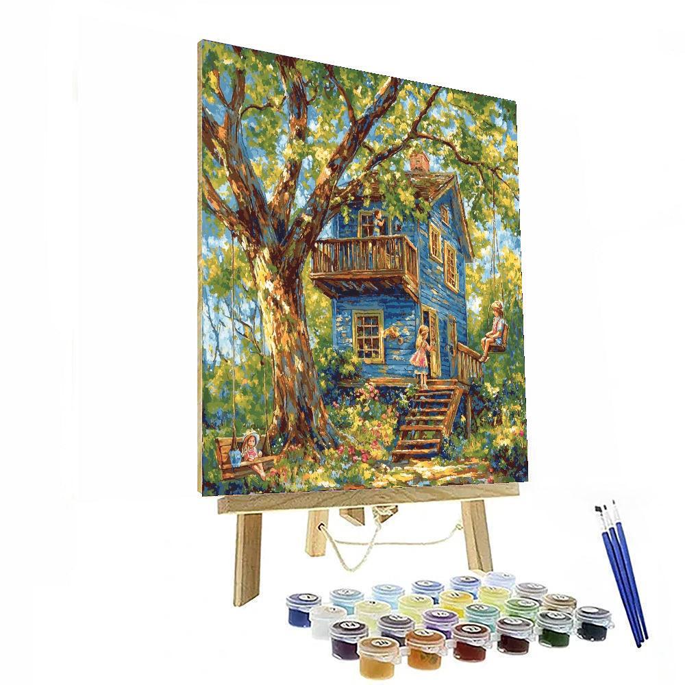Treasures Of Childhood DIY Paint By Numbers