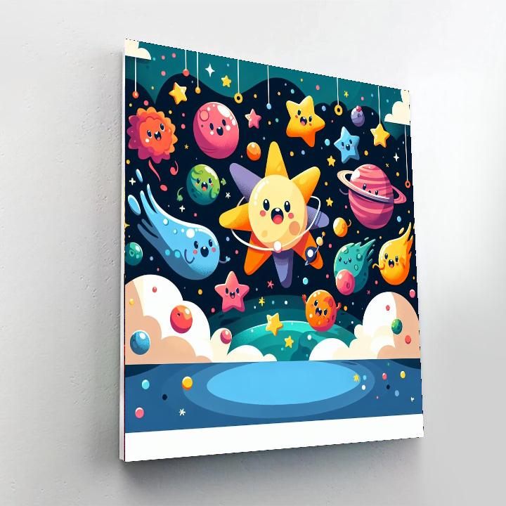 Celestial Celebration Numbered Painting Kits