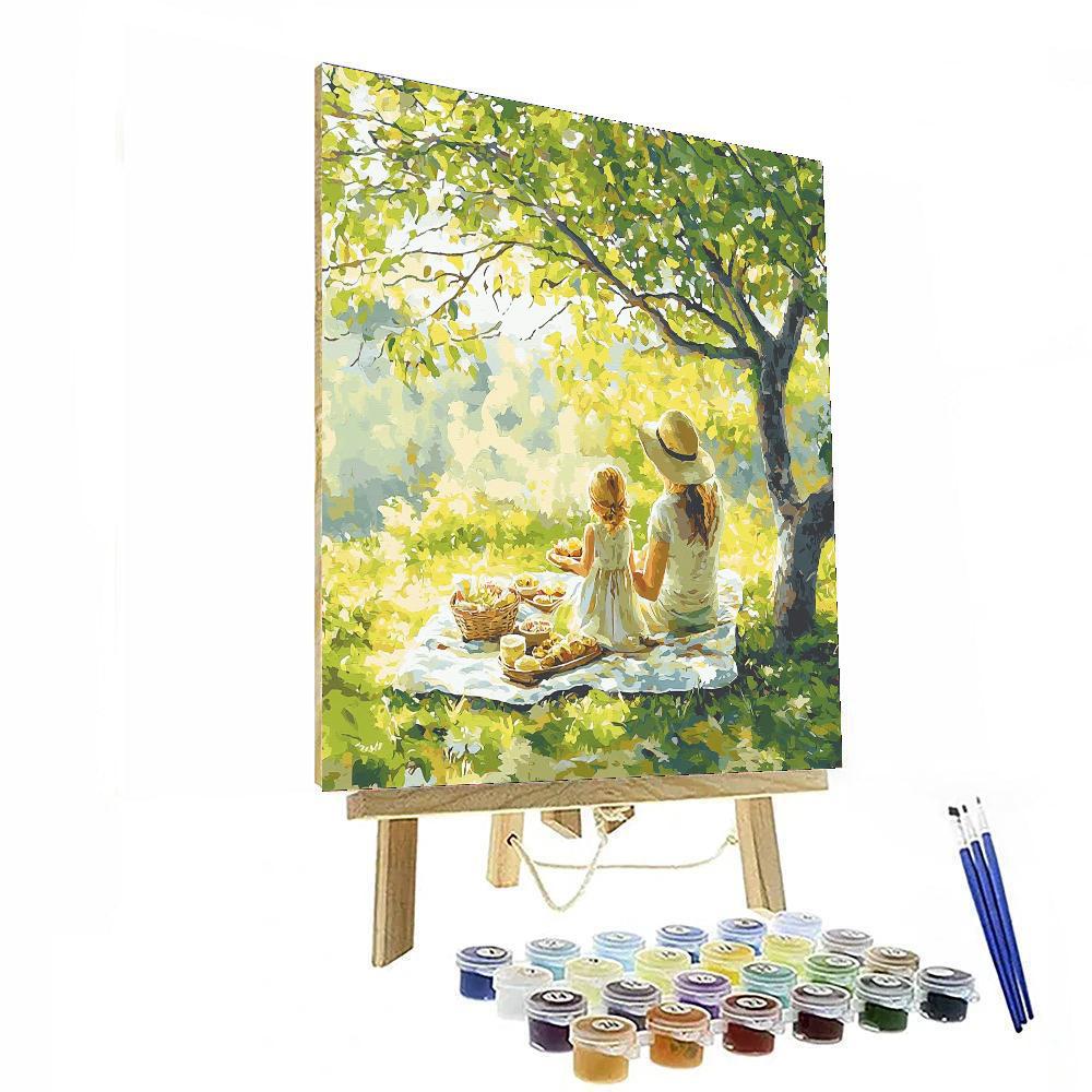 Dappled Light And Love Number Painting