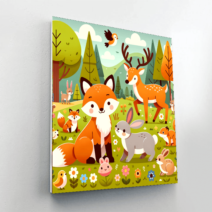 Fantastic Forest Fun Paint By Numbers Kits