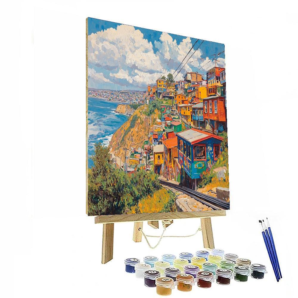Valparaíso Numbered Painting Kits