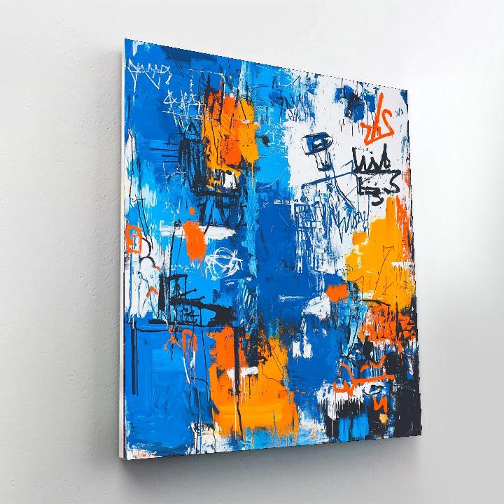 Jean-Michel Basquiat Inspired Metropolis Melodies  Paint By Numbers
