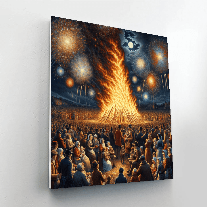 The Bonfire Night Paint By Color