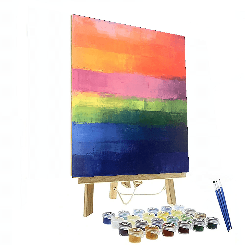 Mark Rothko Inspired Spiritual Ascent  Paint By Numbers