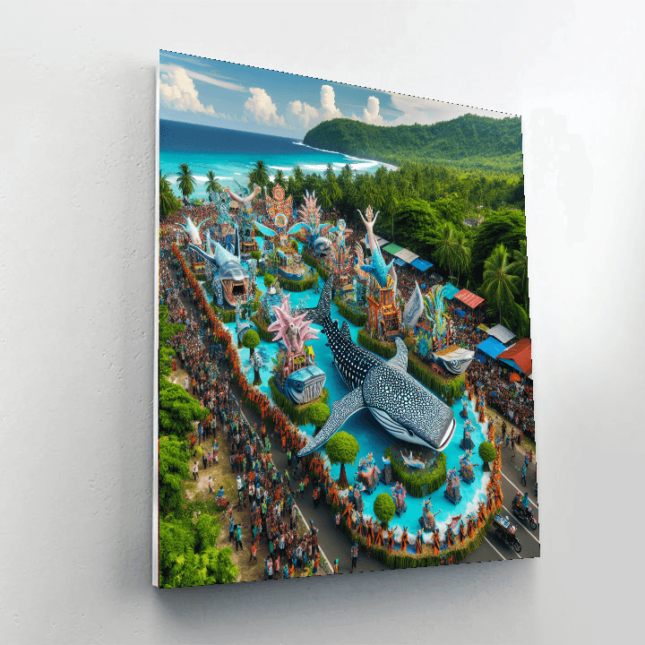 Whale Shark Festival Paint By Number