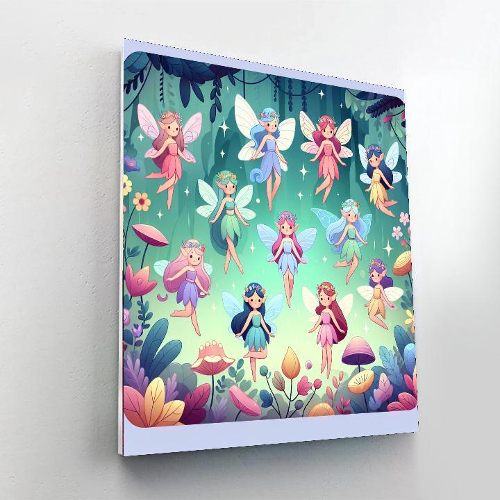 Pixie Hollow Adventure Paint By Numbers