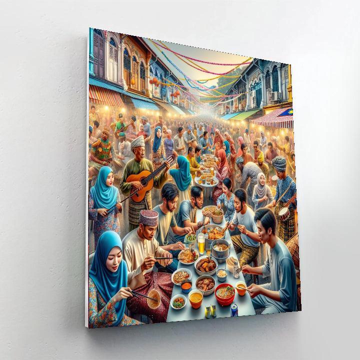 Karnival - Malaysia Paint By Color