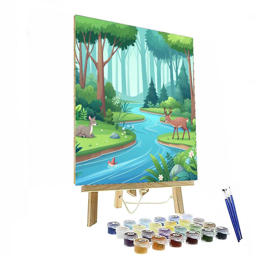 Harmony Forest Retreat Paint By Color