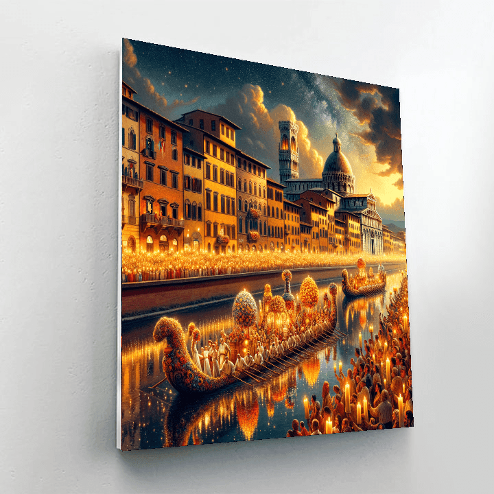 Luminara Di San Ranieri Painting Number Kit