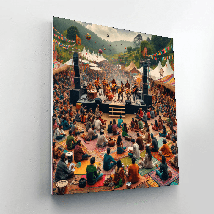 Harare International Festival Of The Arts - Harare, Zimbabwe Number Painting