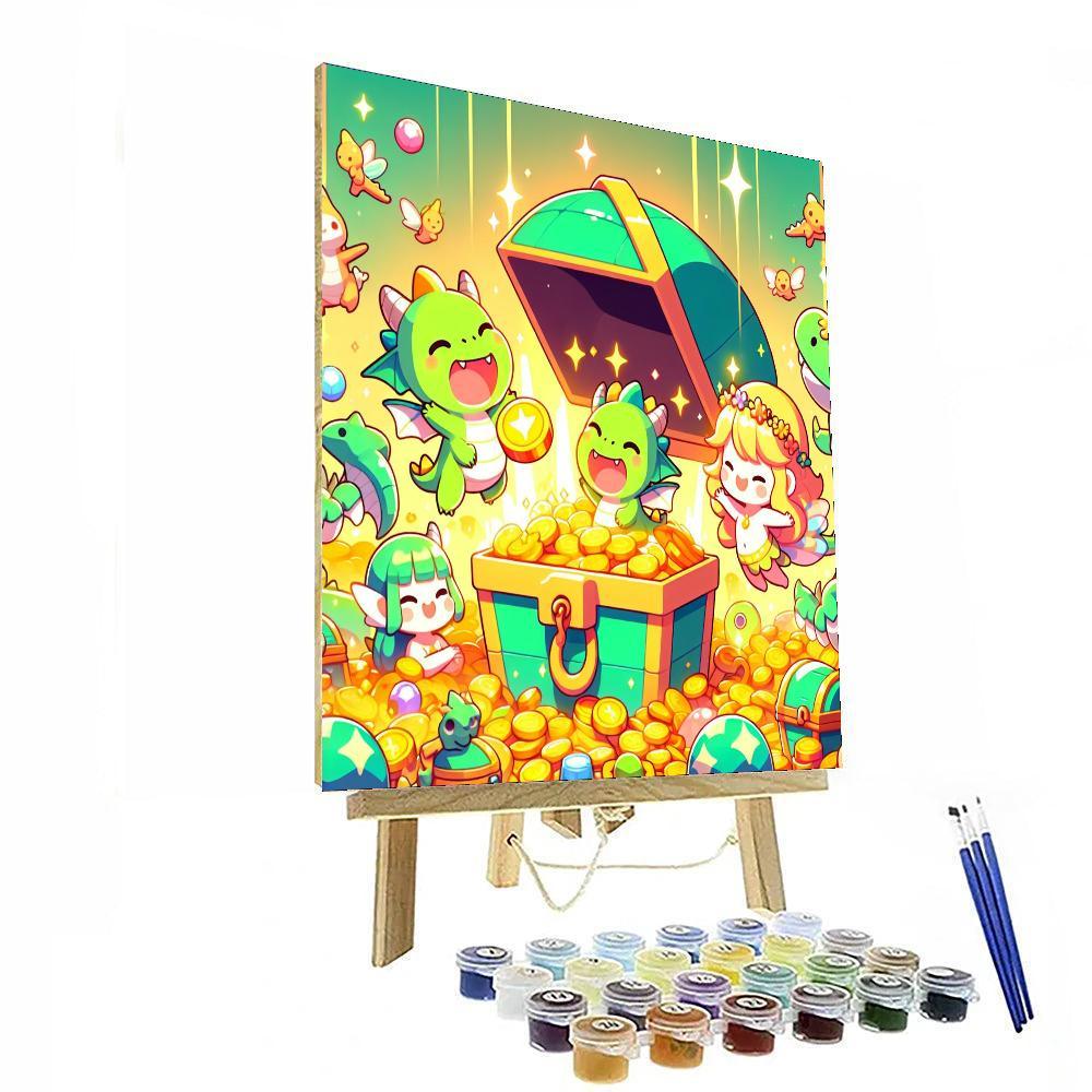 Mini Mythical Creatures Numbered Painting Kits