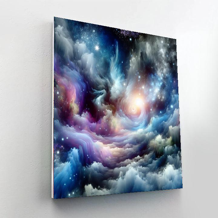 Cosmic Cloud Wonders Paint By Numbers Kits