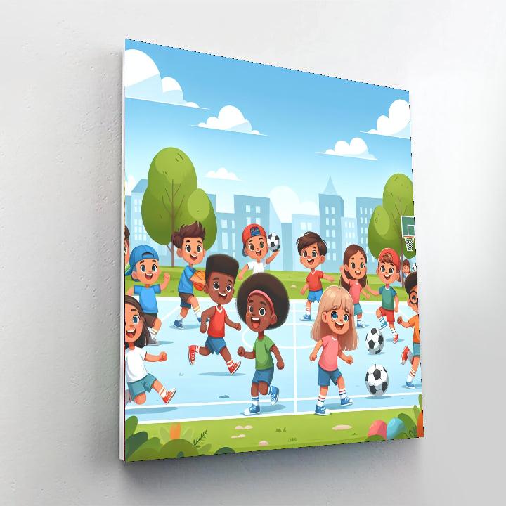 Sports Adventure Quest Paint By Numbers