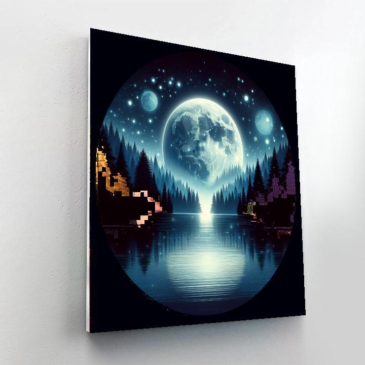 Lunar Lake Mystique Paint By Numbers Kits