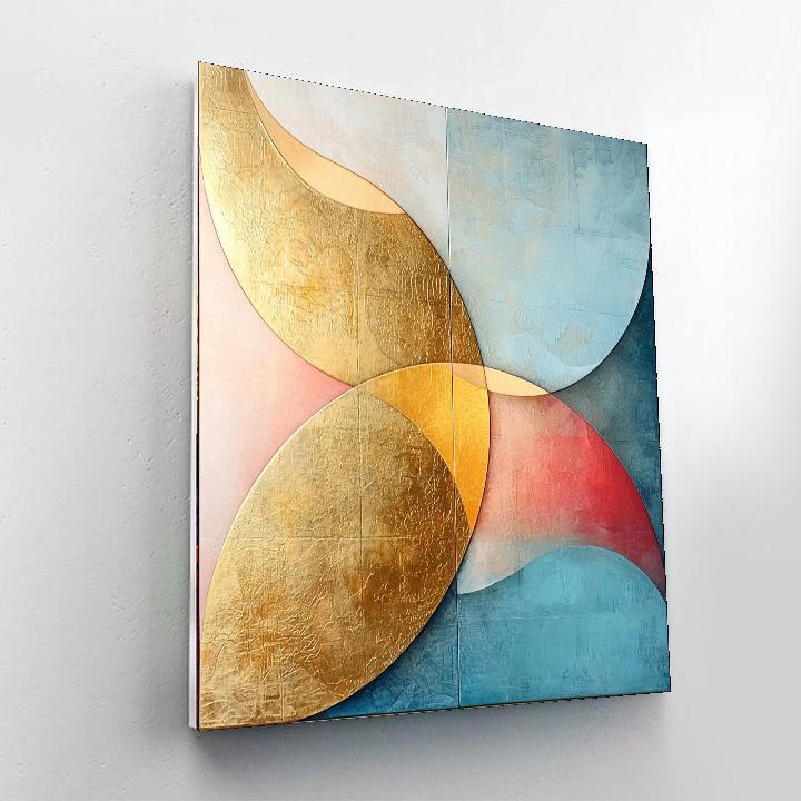 Alphonse Mucha Inspired Symphony Of Elements  Numbered Painting Kits