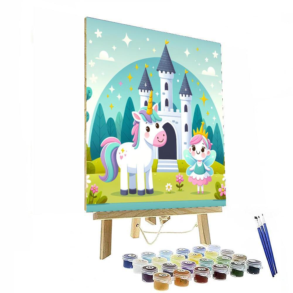Friendly Fairy Tale Land Paint By Numbers Kits