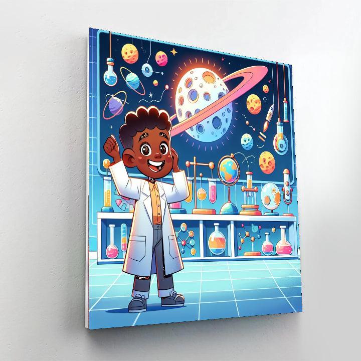 Lunar Laboratory Exploration Paint By Numbers Kits