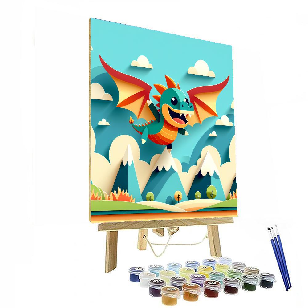 Dashing Dragon Adventure Number Painting