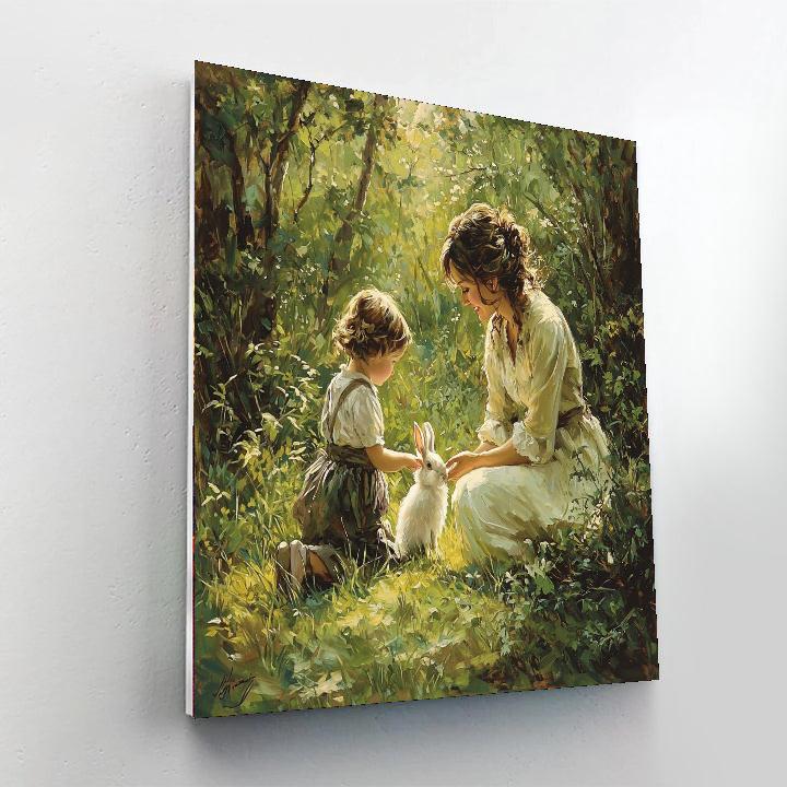 Nature's Caretaker Painting Number Kit
