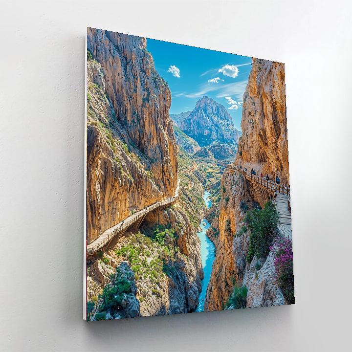 El Caminito Del Rey - Málaga Paint By Color
