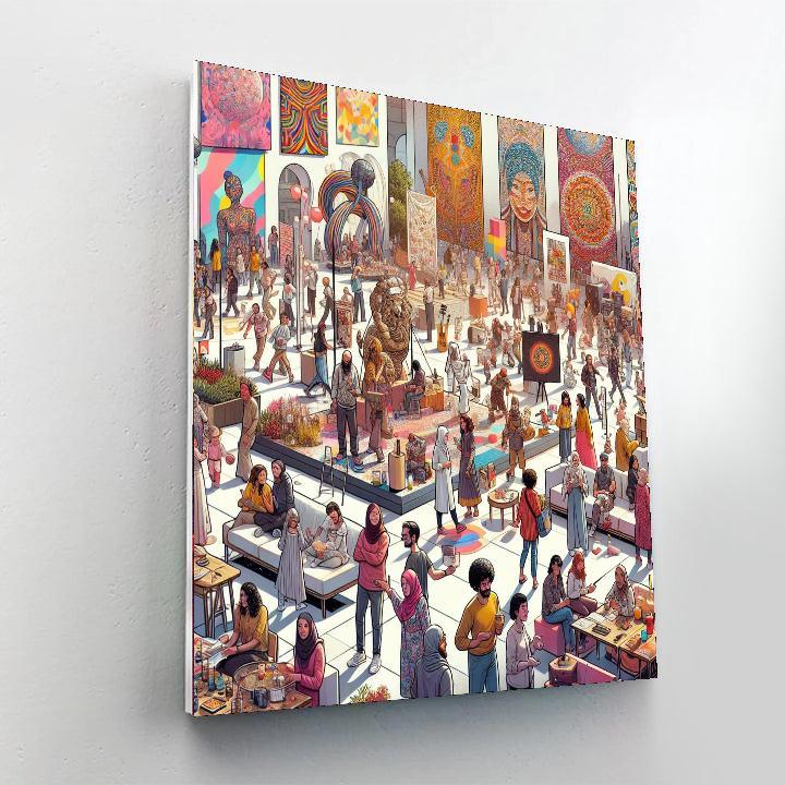 World Art Day - Worldwide Paint By Numbers Art