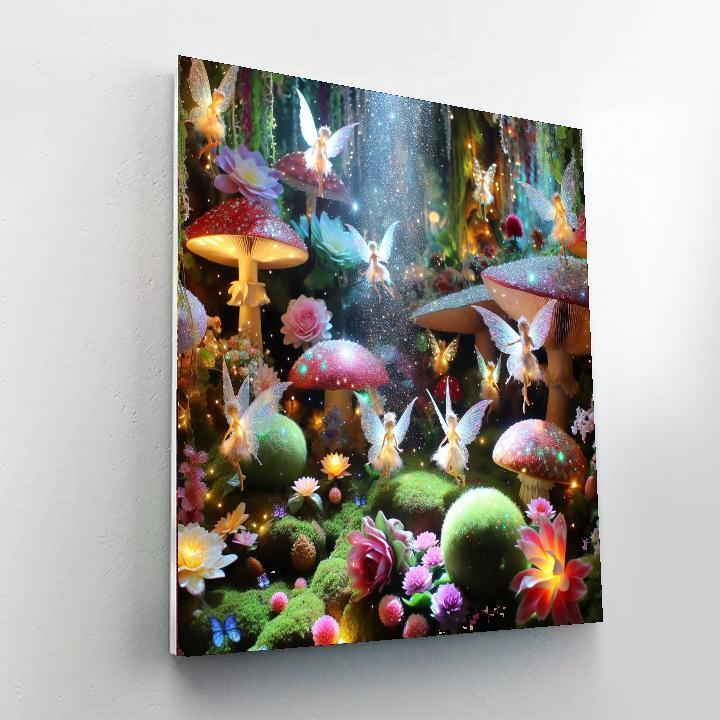Whimsical Fairy Realm Paint By Number