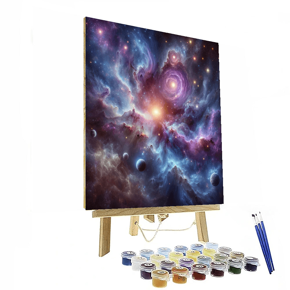 Cosmic Dance - DIY Painting By Numbers Kit – Artistry Rack