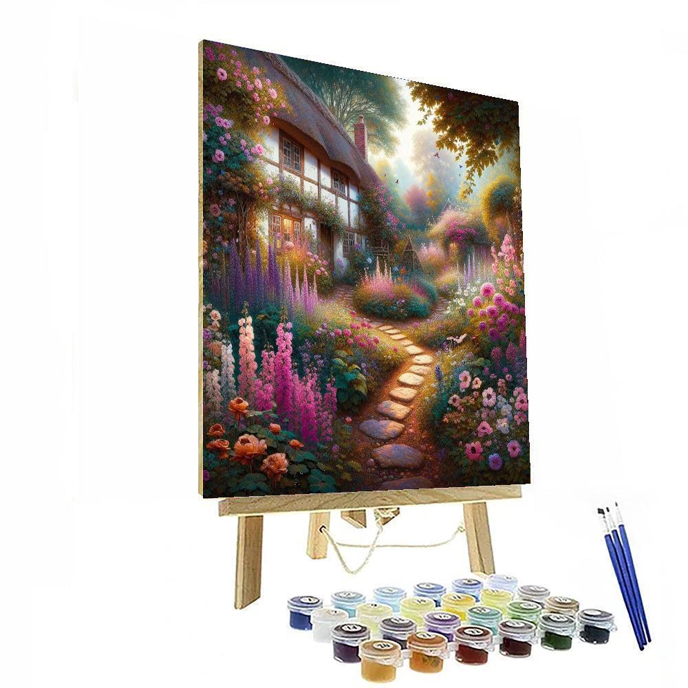 Quaint Cottage Garden Paint By Color