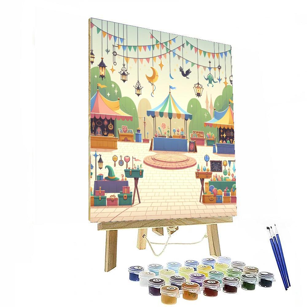 Magic Market Square Paint By Color