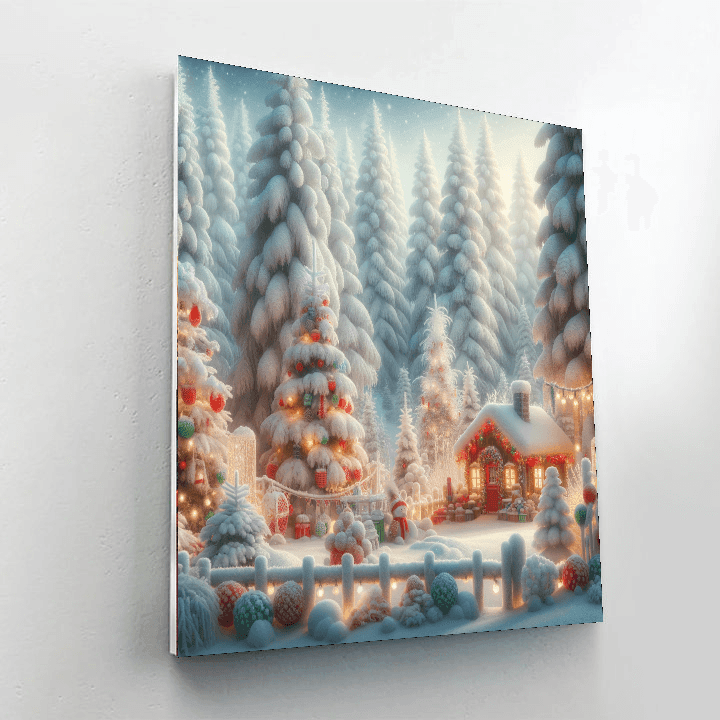 Christmas Joyful Vibes Paint By Number