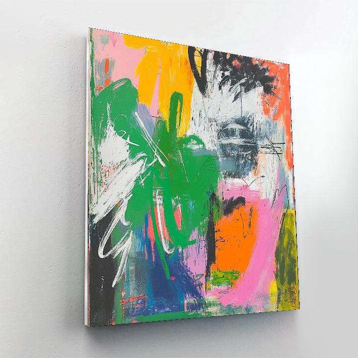 Jean-Michel Basquiat Inspired The Spectrum Of Dreams  Paint By Numbers Kits