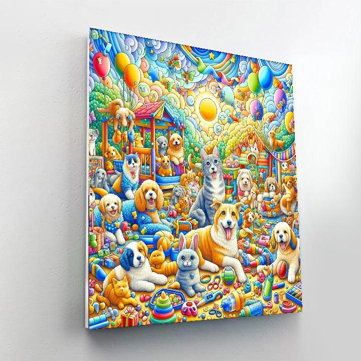 Charming Pet Adventure Paint By Numbers Kits