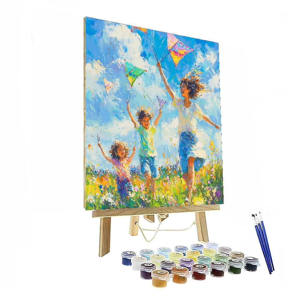 Hearts In The Park Paint By Color