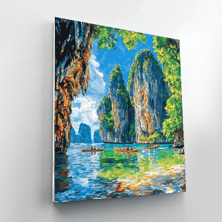 Phang Nga Bay Paint By Numbers Art