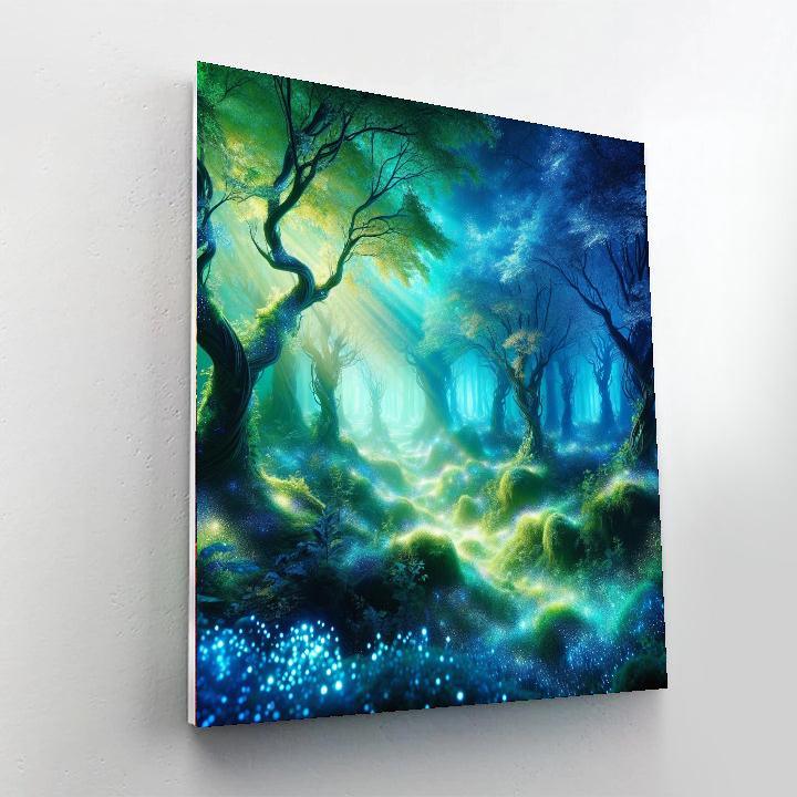 Enchanted Elven Glade Number Painting