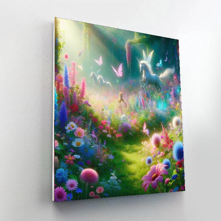 Mystical Meadow Magic Paint By Numbers Art