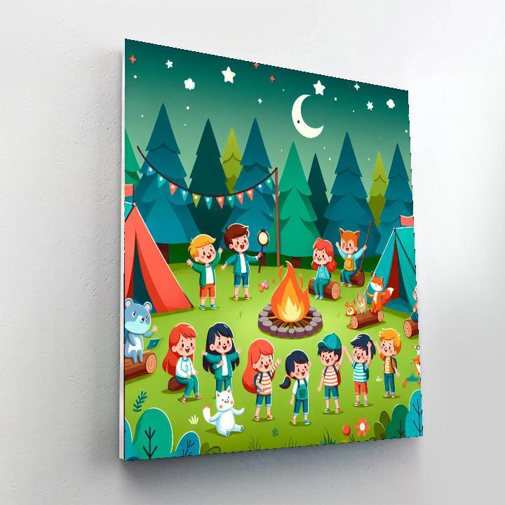 Camping Adventures Paint By Numbers Kits
