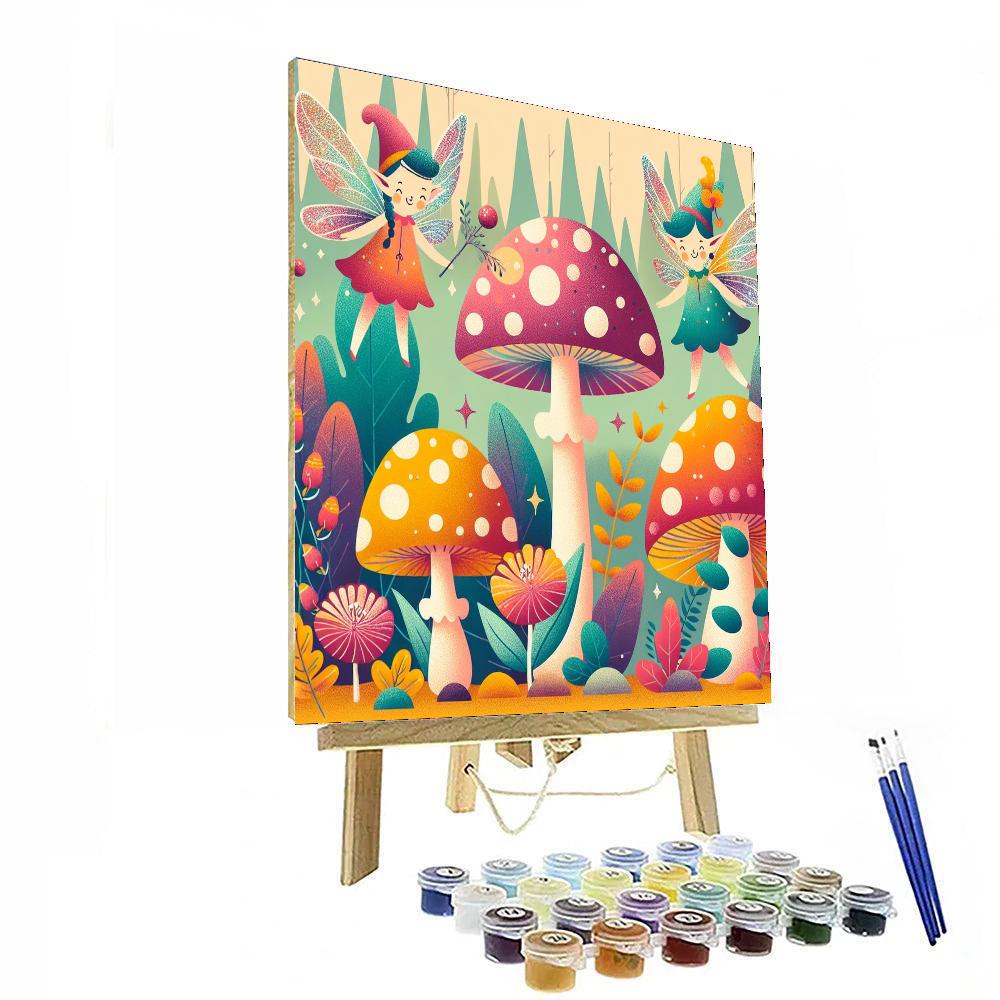 Pixie Parade Number Painting