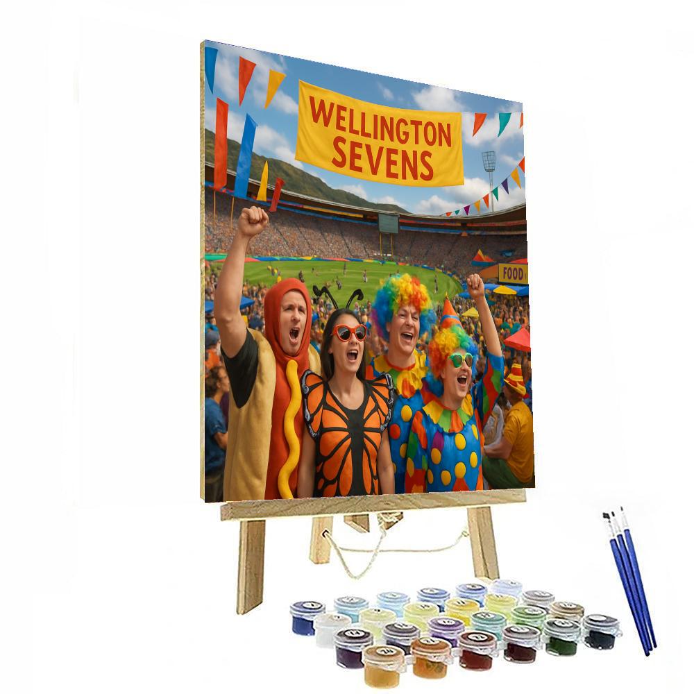 Wellington Sevens - Wellington, New Zealand Painting Number Kit