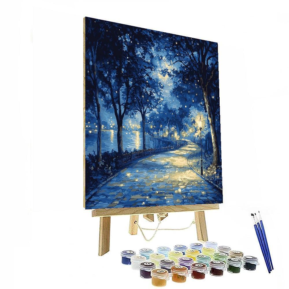 A Picnic Under The Stars DIY Paint By Numbers
