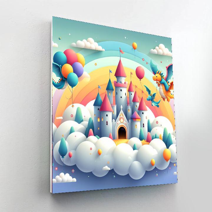 Sky Kingdom Fantasy Paint By Numbers Kits