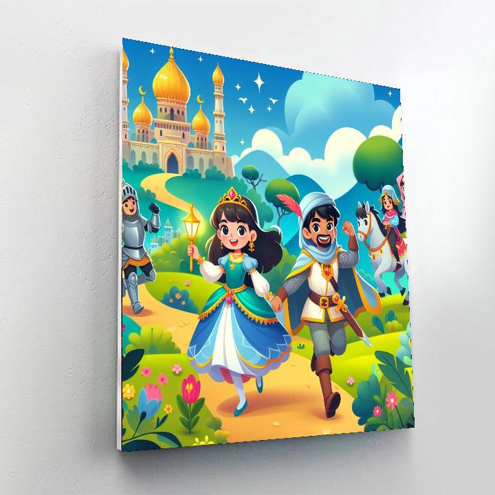 Playful Fairy Tale Adventures Paint By Numbers Kits