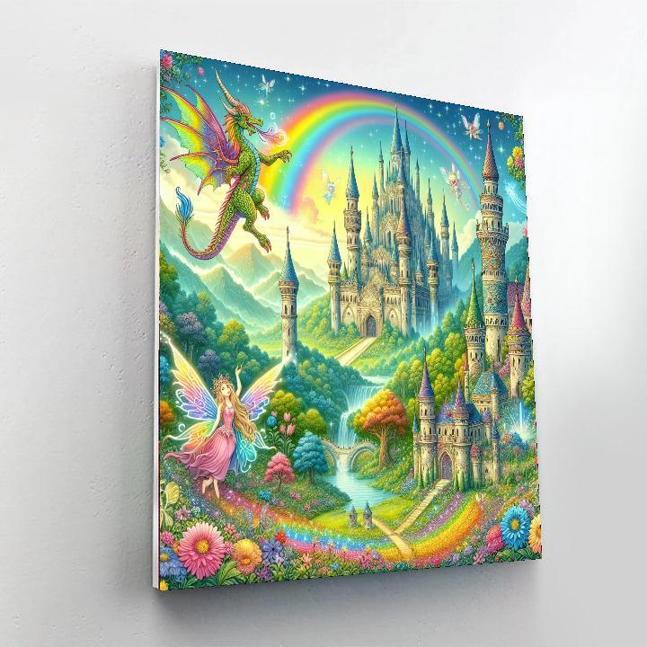 Fantasy Land For Young Adventurers Numbered Painting Kits