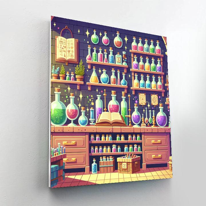Magic Potion Lab Experiment Paint By Number