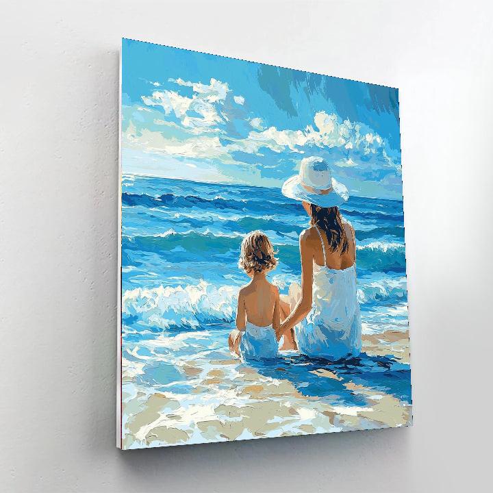 Seaside Mother’s Love Paint By Color