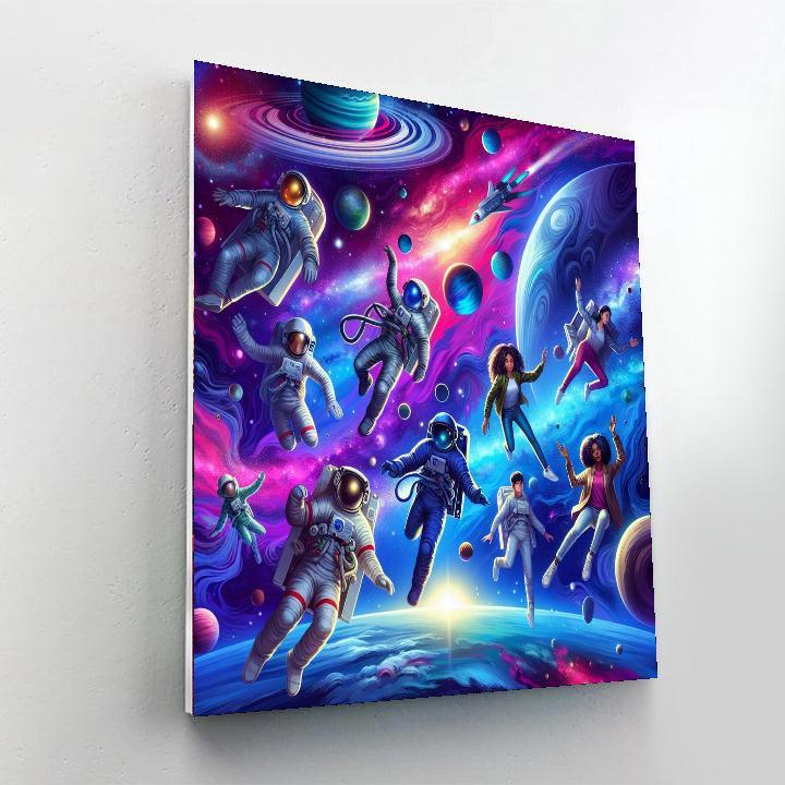 Adventure Through The Stars DIY Paint By Numbers