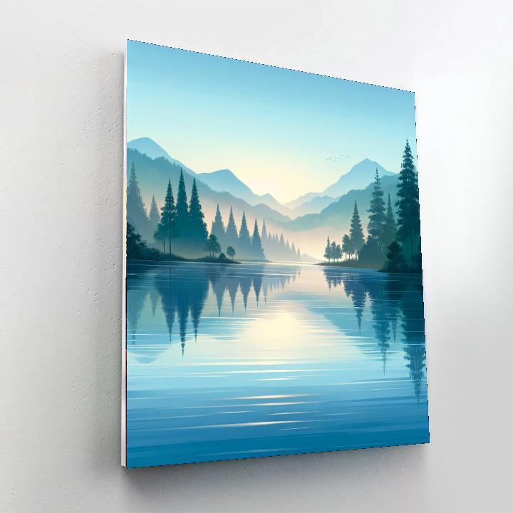 Serenity In Stillness Painting By Numbers Kit