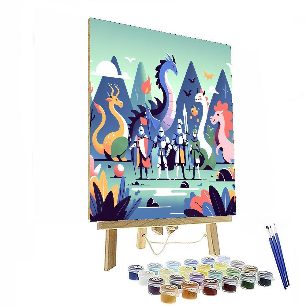 Mystical Fantasy Quest Numbered Painting Kits